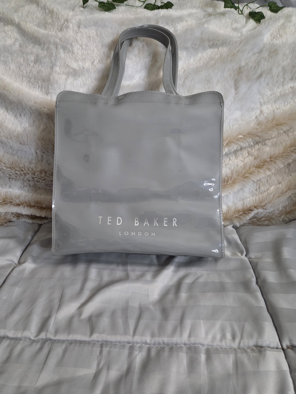 Ted Baker Alacon Plain Bow Medium Icon Tote Bag - Picture 6 of 9